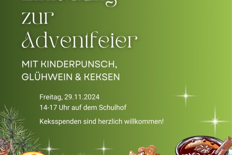 Einladung zur Adventfeier